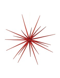 Estrella sputnik para la decoración de centros comerciales calles y tiendas 2