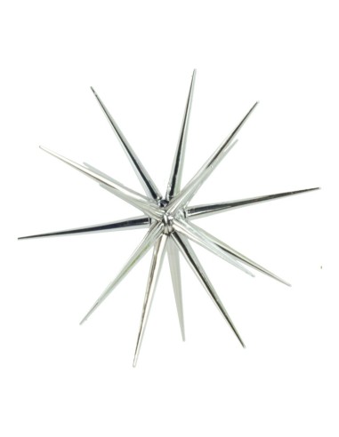 Estrella sputnik para la decoración de centros comerciales calles y tiendas