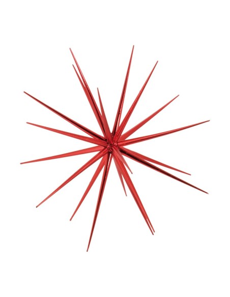 Estrella sputnik para la decoración de centros comerciales calles y tiendas