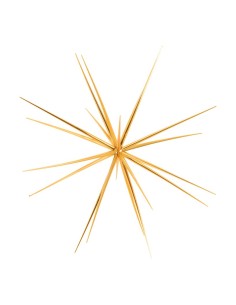 Estrella sputnik para la decoración de centros comerciales calles y tiendas 2
