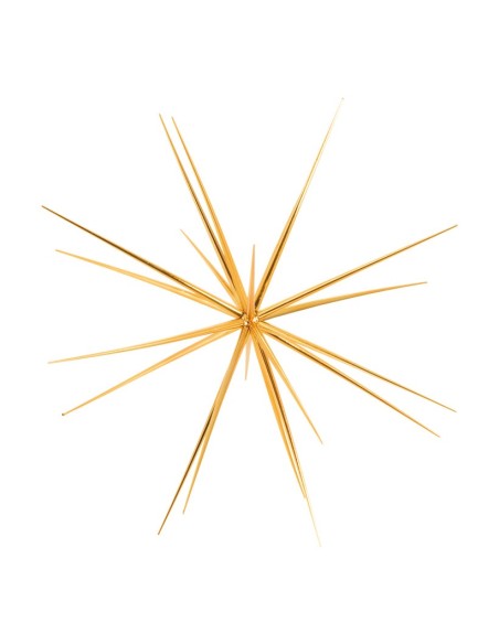 Estrella sputnik para la decoración de centros comerciales calles y tiendas