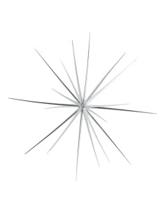 Estrella sputnik para la decoración de centros comerciales calles y tiendas 2