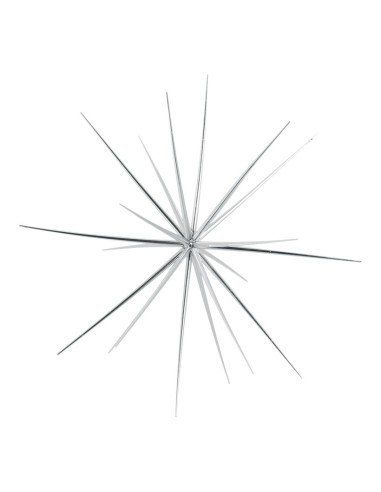Estrella sputnik para la decoración de centros comerciales calles y tiendas