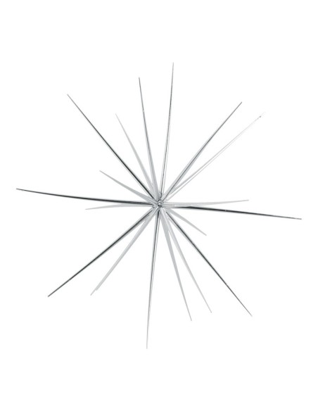 Estrella sputnik para la decoración de centros comerciales calles y tiendas