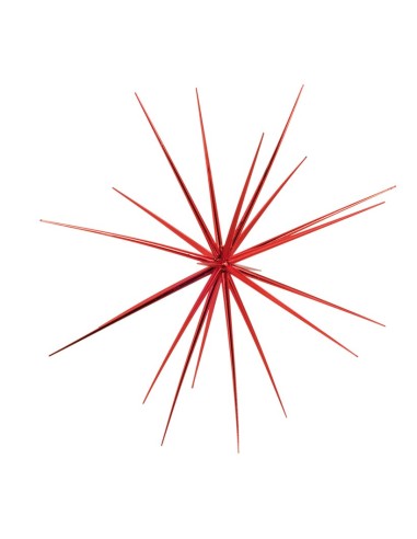 Estrella sputnik para la decoración de centros comerciales calles y tiendas