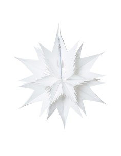 Estrella de papel metálico para la decoración de centros comerciales calles y tiendas 2