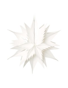 Estrella de papel metálico para la decoración de centros comerciales calles y tiendas 2