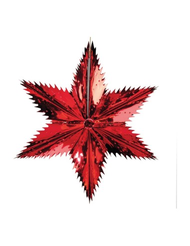 Estrella de corte puntiagudo para la decoración de centros comerciales calles y tiendas