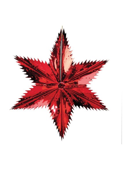 Estrella de corte puntiagudo para la decoración de centros comerciales calles y tiendas