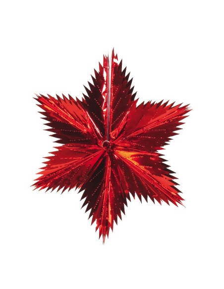 Estrella de corte puntiagudo para la decoración de centros comerciales calles y tiendas