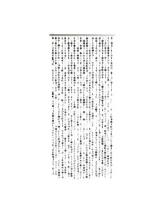 Cortina de circulos de papel metalizado para la decoración navideña de centros comerciales calles tiendas 2