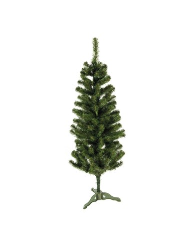 Abeto noble con soporte delgado para la decoración de navidad con bolas y accesorios