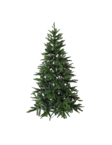 Abeto noble con soporte de metal para la decoración de navidad con bolas y accesorios