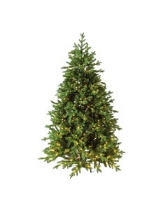 Abeto noble con luz LED y soporte de metal para exterior para la decoración de navidad con bolas y accesorios 2