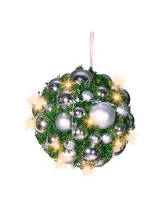 Esfera de abeto con luz LED y bolas para la decoración navideña de centros comerciales calles tiendas 2