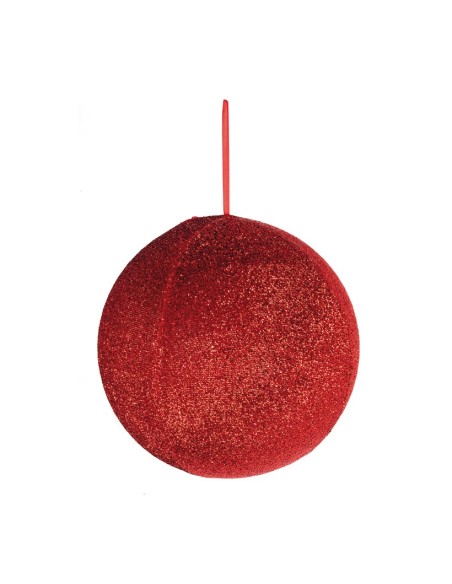 Bola Navidad textil hinchable para la decoración árboles navideños para tiendas y centros comerciales