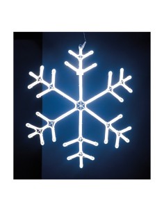 Copo de nieve de neón LED para la decoración de centros comerciales calles y tiendas 2