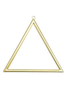 Marco de metal triangular para decorar para la decoración de espacios en hoteles y escaparates en tiendas 2