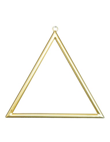Marco de metal triangular para decorar para la decoración de espacios en hoteles y escaparates en tiendas
