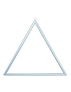 Marco de metal triangular para decorar para la decoración de espacios en hoteles y escaparates en tiendas 2