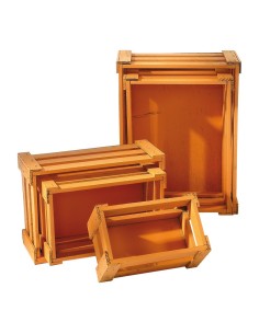 Cajas de madera encajables para la decoración de espacios y escaparates e interior de tiendas 2