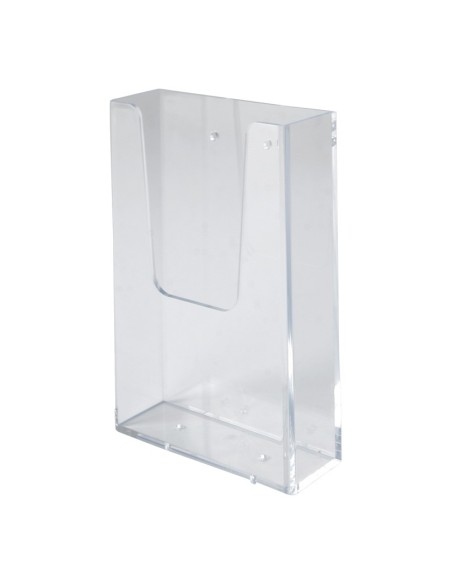 Portafolletos de pared para el interior o escaparates de espacios de tiendas o comercios