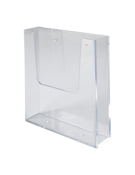 Portafolletos de pared para el interior o escaparates de espacios de tiendas o comercios