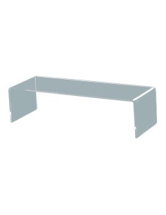 Expositor acrílico en forma de u invertida para el interior o escaparates de espacios de tiendas o comercios 2