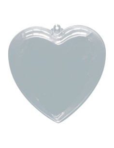 Corazón acrílico decorativo para el interior o escaparates de espacios de tiendas o comercios 2