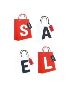 Bolsas de venta con rebajas para la decoración de espacios en hoteles y escaparates en tiendas 2