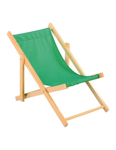 Silla de cubierta para la decoración de verano en escaparates de tiendas o comercios
