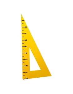 Regla triangular para la decoración de verano en escaparates de tiendas o comercios 2