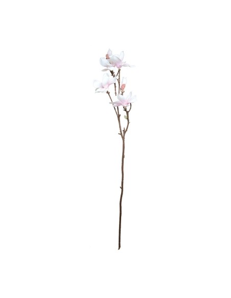 Flor de magnolia con tallo para escaparates de primavera en tiendas y centros comerciales