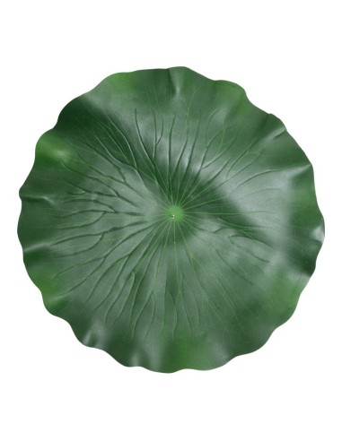 Hoja de lirio de agua para la decoración de verano en escaparates de tiendas o comercios