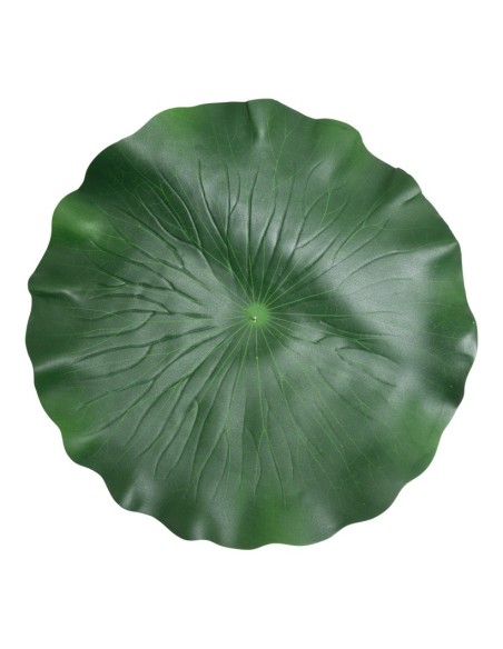 Hoja de lirio de agua para la decoración de verano en escaparates de tiendas o comercios