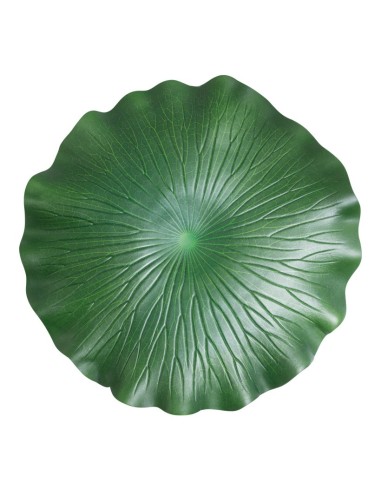 Hoja de lirio de agua para la decoración de verano en escaparates de tiendas o comercios