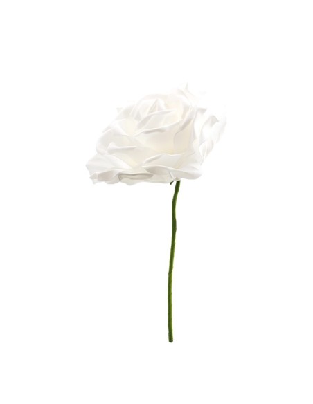 Cabeza de rosa para la decoración de verano en escaparates de tiendas o comercios