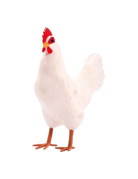 Gallina para la decoración de verano en escaparates de tiendas o comercios