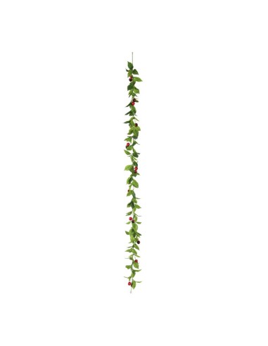 Guirnalda de cerezas para la decoración de verano en escaparates de tiendas o comercios