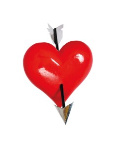 Corazón con flecha para la decoración en del día de los enamorados 2