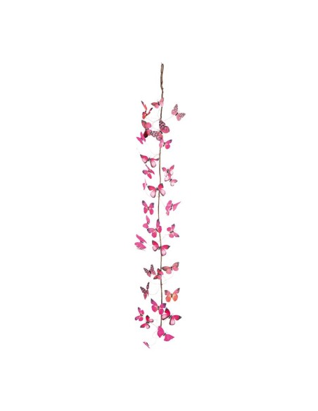 Guirnalda de mariposas para la decoración de verano en escaparates de tiendas o comercios