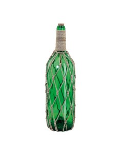 Mensaje de botella con corcho para la decoración de verano en escaparates de tiendas o comercios 2