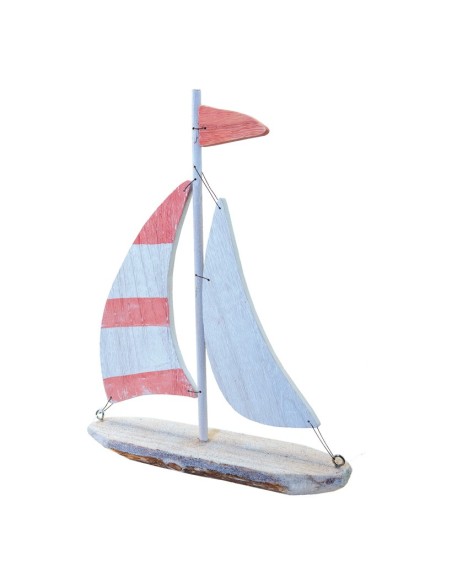 Barco de vela para la decoración de verano en escaparates de tiendas o comercios
