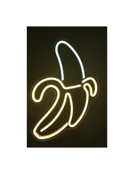 Motivo LED »banana« para la decoración de verano en escaparates de tiendas o comercios