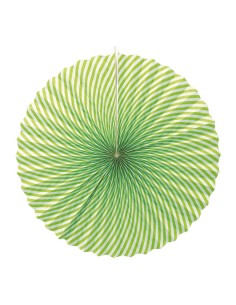 Set de 6 abanicos de nido de abeja para la decoración de verano en escaparates de tiendas o comercios 2
