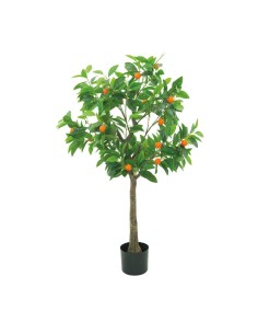 Naranjo para la decoración de verano en escaparates de tiendas o comercios 2