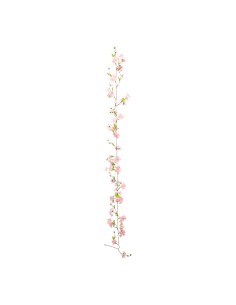 Guirnalda de flores de cerezo para la decoración de verano en escaparates de tiendas o comercios 2