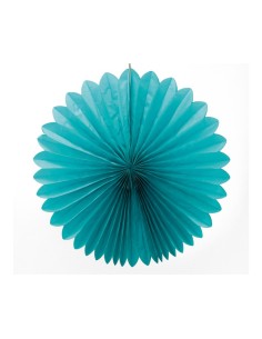 Set de 10 abanicos de nido de abeja para la decoración de verano en escaparates de tiendas o comercios 2