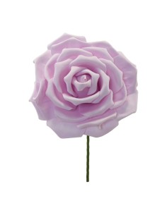 Cabeza de flor rosa para la decoración de verano en escaparates de tiendas o comercios 2