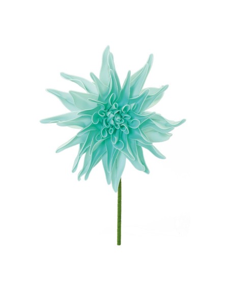 Cabeza de flor de dalia para la decoración de verano en escaparates de tiendas o comercios